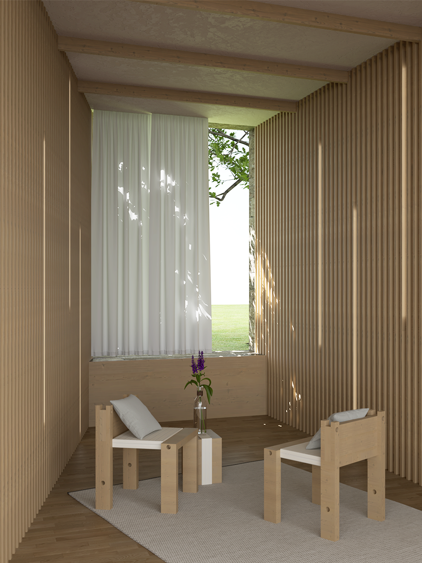 A therapy room